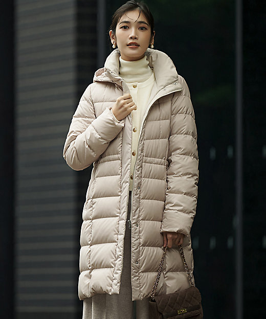 VERY掲載／新色追加】シレータフタ ロング ダウンコート