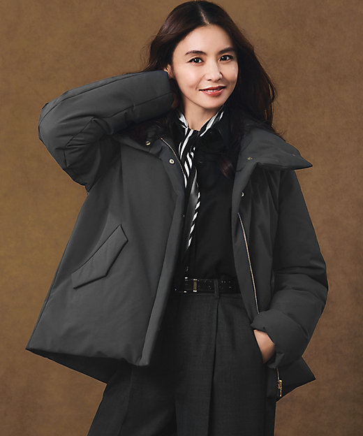 一部店舗限定／滝沢眞規子さん着用／撥水加工】ミリタリー Aライン