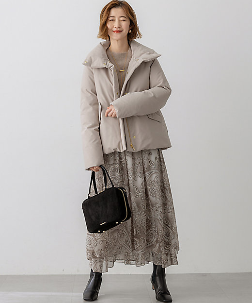 一部店舗限定／滝沢眞規子さん着用／撥水加工】ミリタリー Aライン