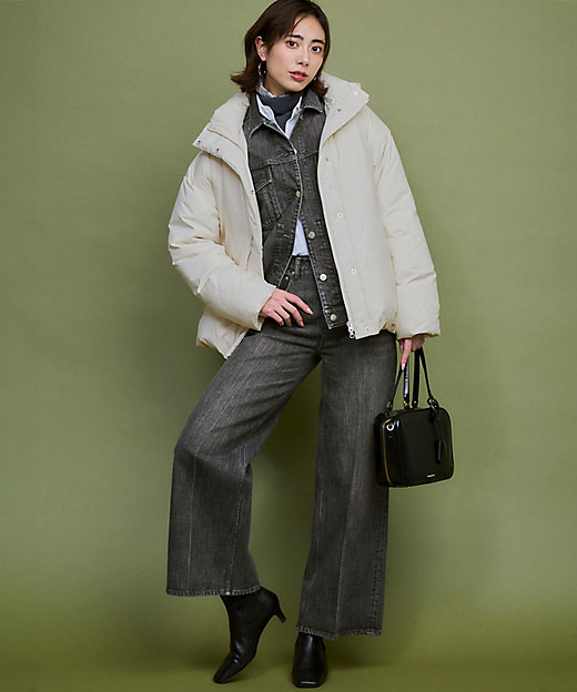 WEB＆一部店舗限定】ステッチレス フーデット ダウン