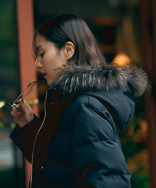 滝沢眞規子さん着用】リュクス ダウンコート（CMWSSW0513