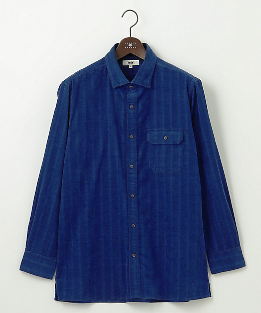 キングサイズ・羽織にも】コーデュロイシャツ（HSJKCW0203