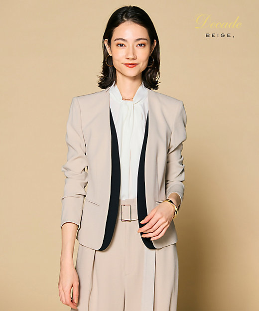 CINDY ／ ダブルカラージャケット（JKCWGS0710