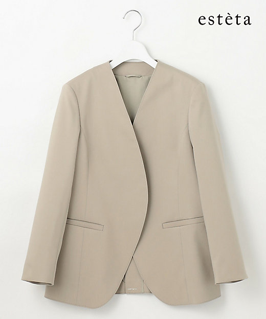 エステータ】ライトダブルクロス ジャケット（JKH7GW0920