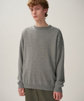WOOL WASHI ｜ クルーネックセーター － UNISEX