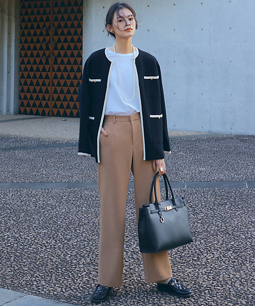 ミニブークレ ニットジャケット（KRWSSA0362） | 23区 S