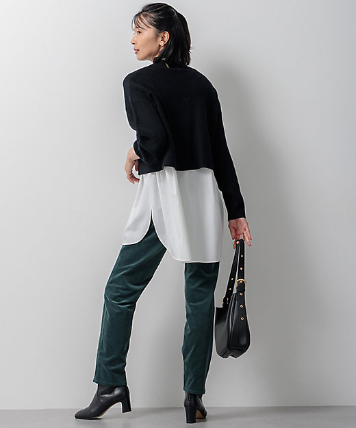 洗える】レイヤードコンビ ニット（KRWWCW0461） | 23区 L