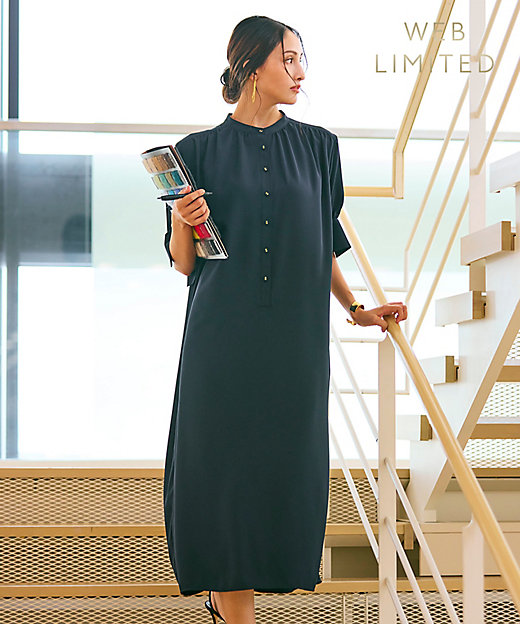 WEB限定】SIMEON ／ ギャザーワンピース