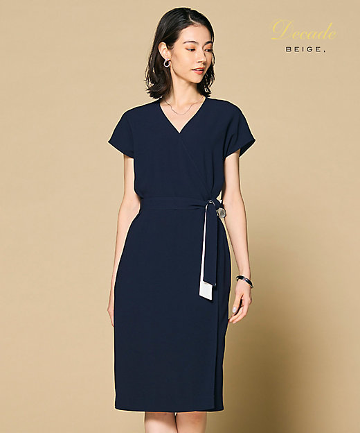 CINDY ／ ラップワンピース（OPCWGS0711） | BEIGE