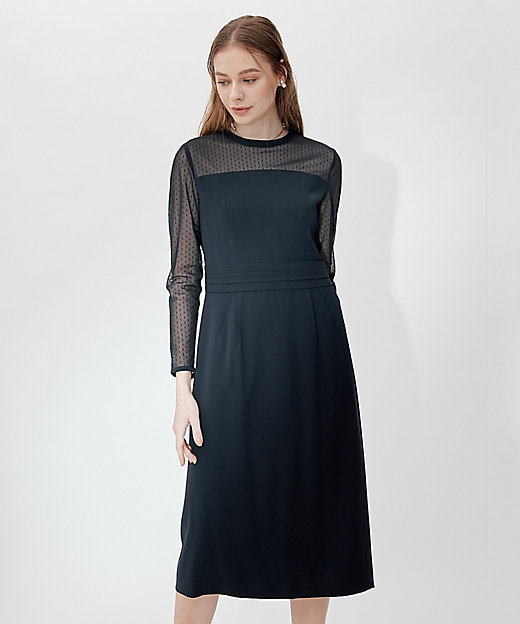 APPLAUDIR】ダブルクロス ドレス（OPA3NA0723