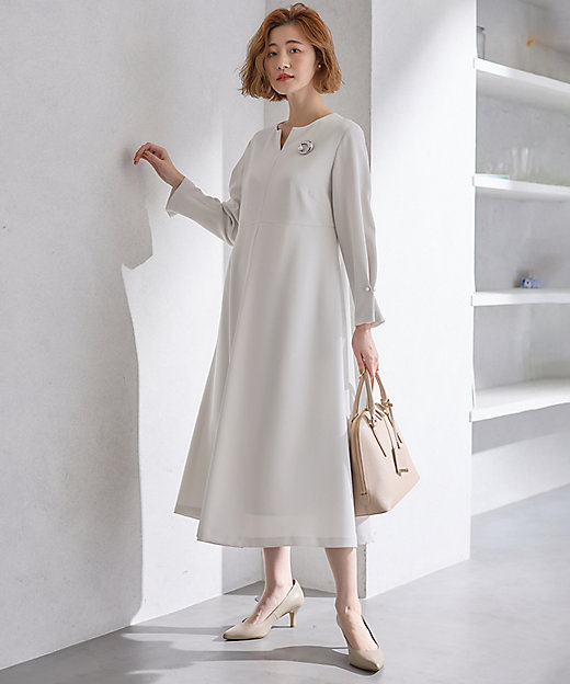 VERYコラボ 】トリアセダブルジョーゼット ワンピース