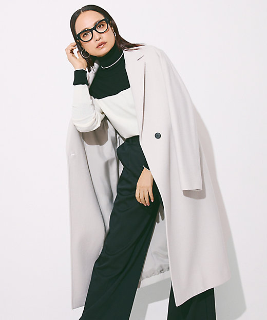 ウールカシミヤメルトン チェスターコート（SCCYGW0601