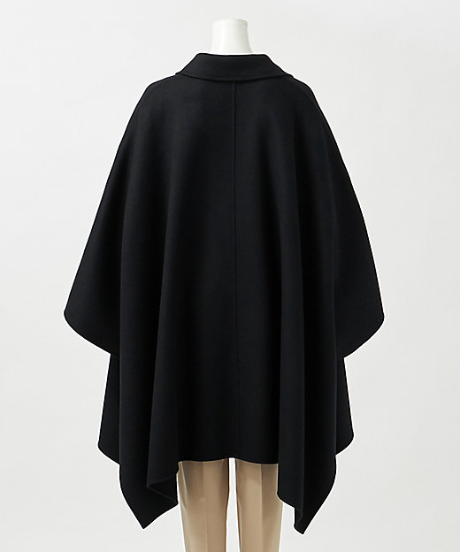 エステータ】ウールリバー ポンチョ コート（SCH6GW0941