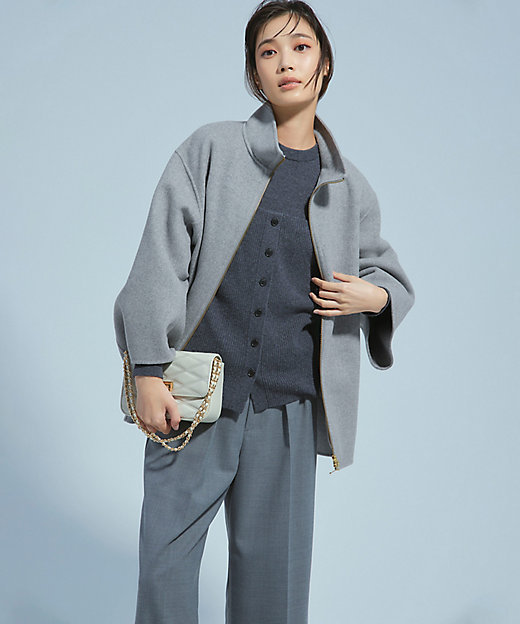 ウールリバー スタンドカラーコート（SCWOCW0407） | 23区