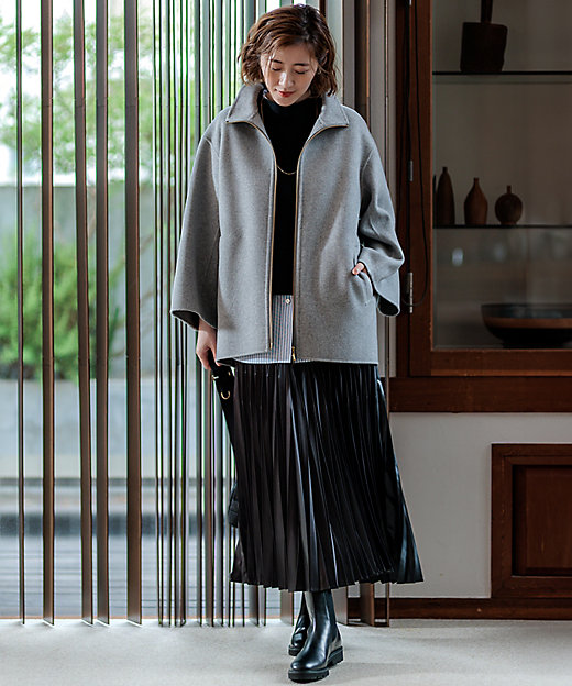 ウールリバー スタンドカラーコート（SCWOCW0407） | 23区