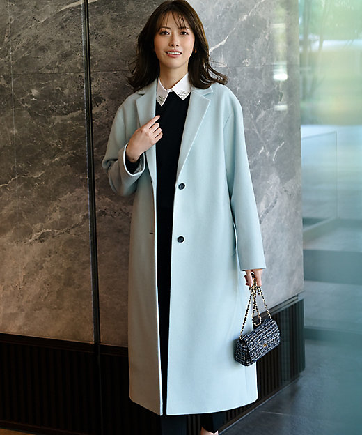 WEB＆一部店舗限定】ウールモッサ チェスターコート