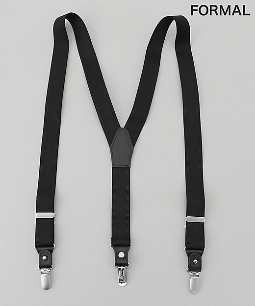 WEAR BLACK】日本製 フォーマル用 サスペンダー