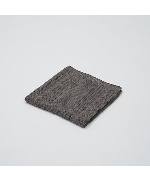 nishikawa カシミヤ混ひざ掛け（FQ75123003