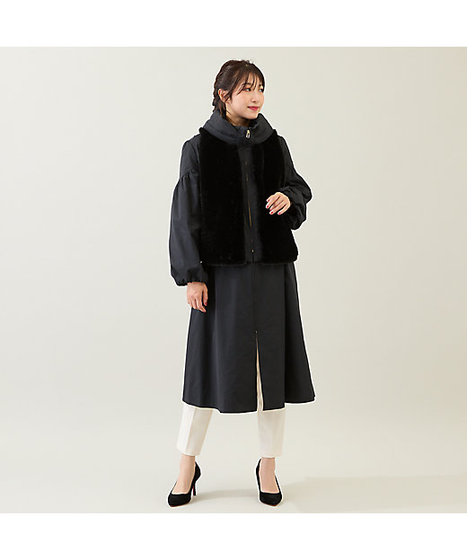 3WAY】ダウンベスト付きコート（51076501） | Rose Tiara