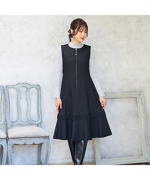 ジャンパースカート（51016506） | Rose Tiara (Women/大きい