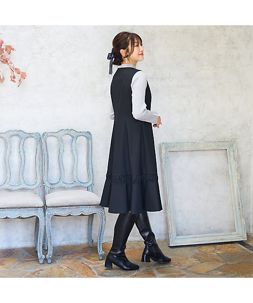 ジャンパースカート（51016506） | Rose Tiara (Women/大きい