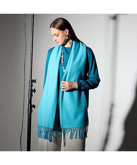 カシミヤストール（50166501） | Liliane Burty (Women/大きい