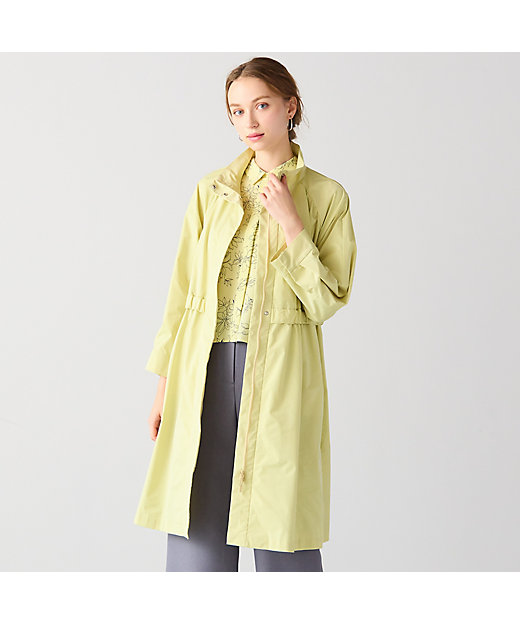 メモリータフタ比翼コート（73075555） | Liliane Burty Eclat