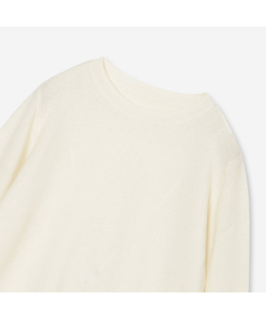 全6色】カシミヤ100％クルーネックニット（81136553） | R