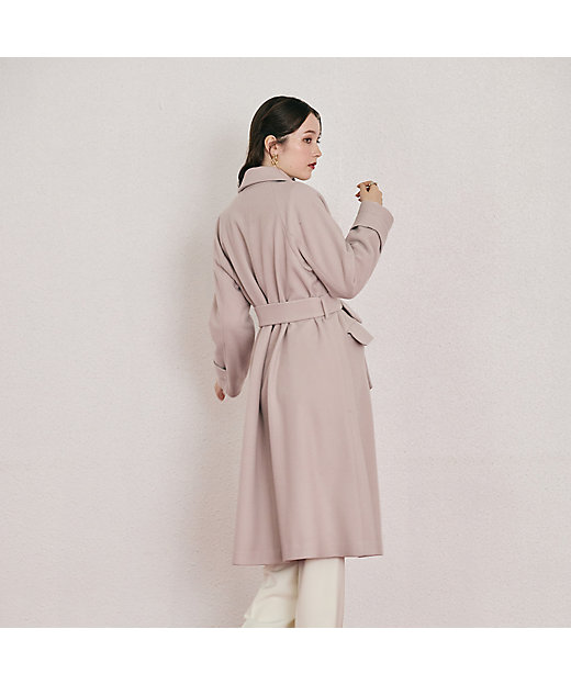 ラグジュアリーウールロングコート（83086502） | Rose Tiara