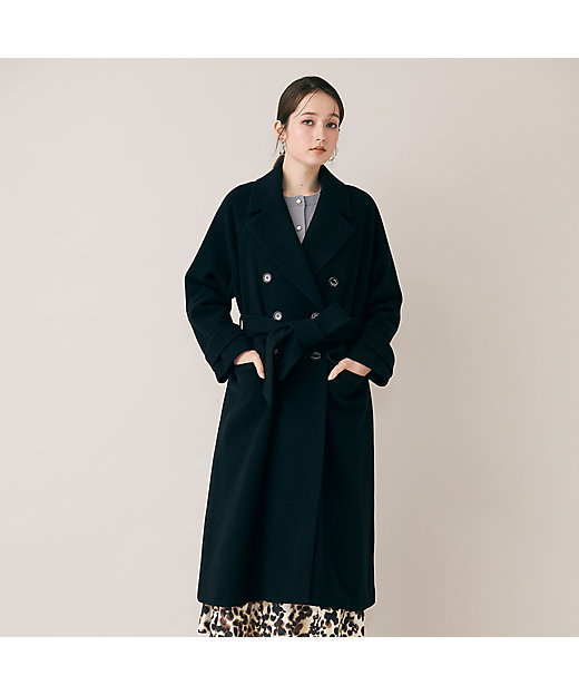 ラグジュアリーウールロングコート（83086502） | Rose Tiara