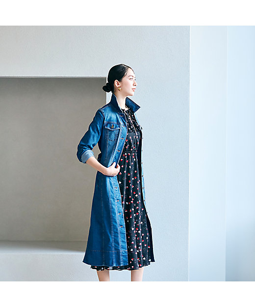 ソフトデニムワンピース（83011505） | Rose Tiara (Women