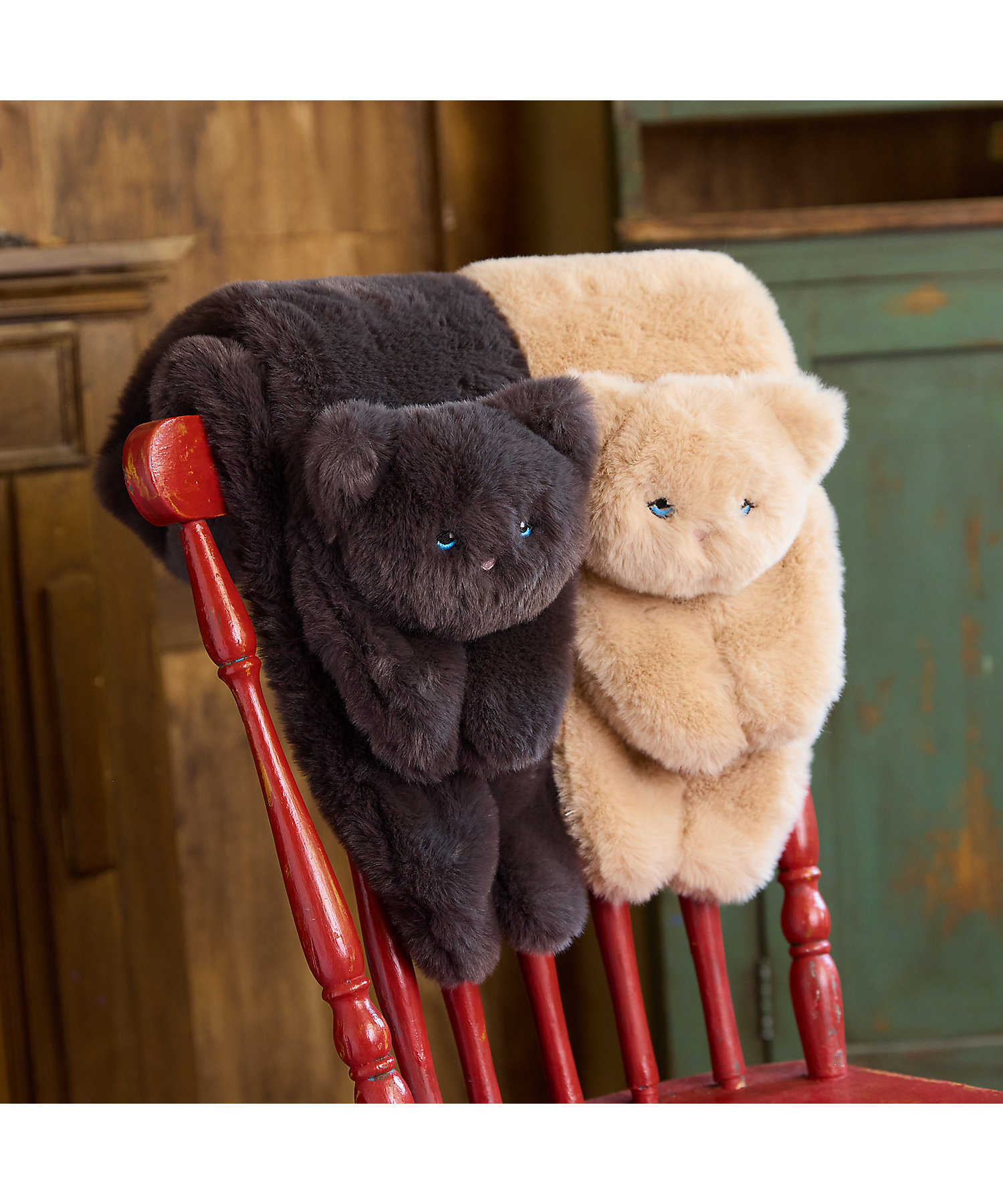 フェイクファーねこマフラー（82166401） | Rose Tiara (Women