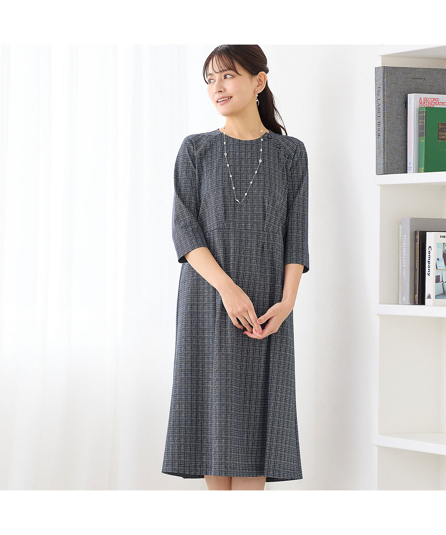 洗える・清涼快適素材】Breeze Coolワンピース