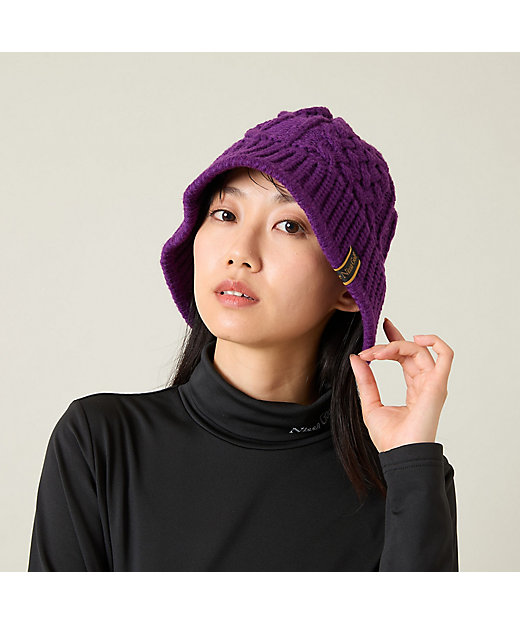 チューリップニットハット（23155501） | Nissa Golf (Women