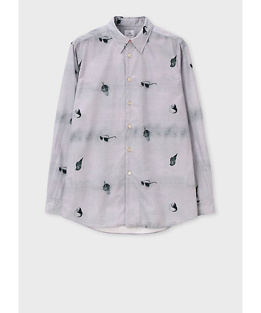 Sun Bleached Snaps” プリント シャツ