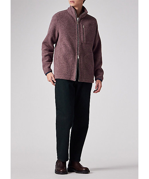 ボアフリース ジップアップブルゾン（253508679Z） | Paul