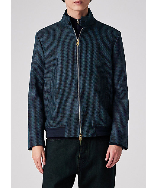 クラシックチェック スタンドカラーブルゾン（253121603Z