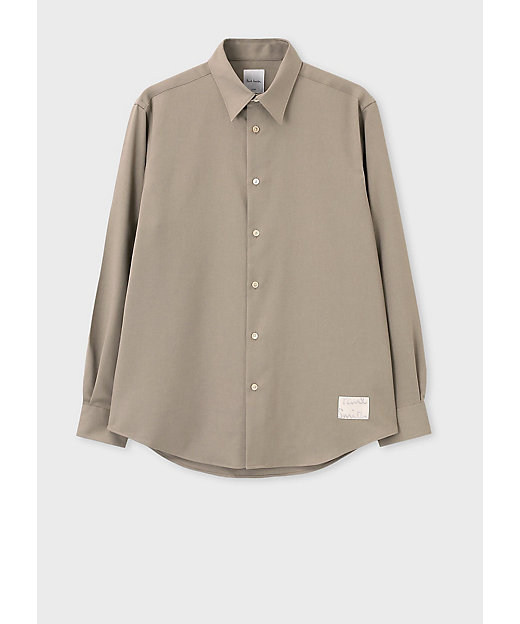 Cropped logo” 長袖シャツ（253358901U） | Paul