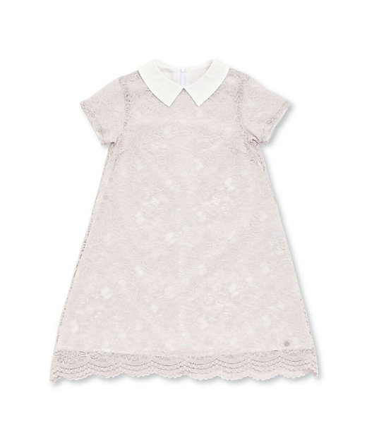 片耳スカラコードレースワンピース 1721－70525 | Tartine et