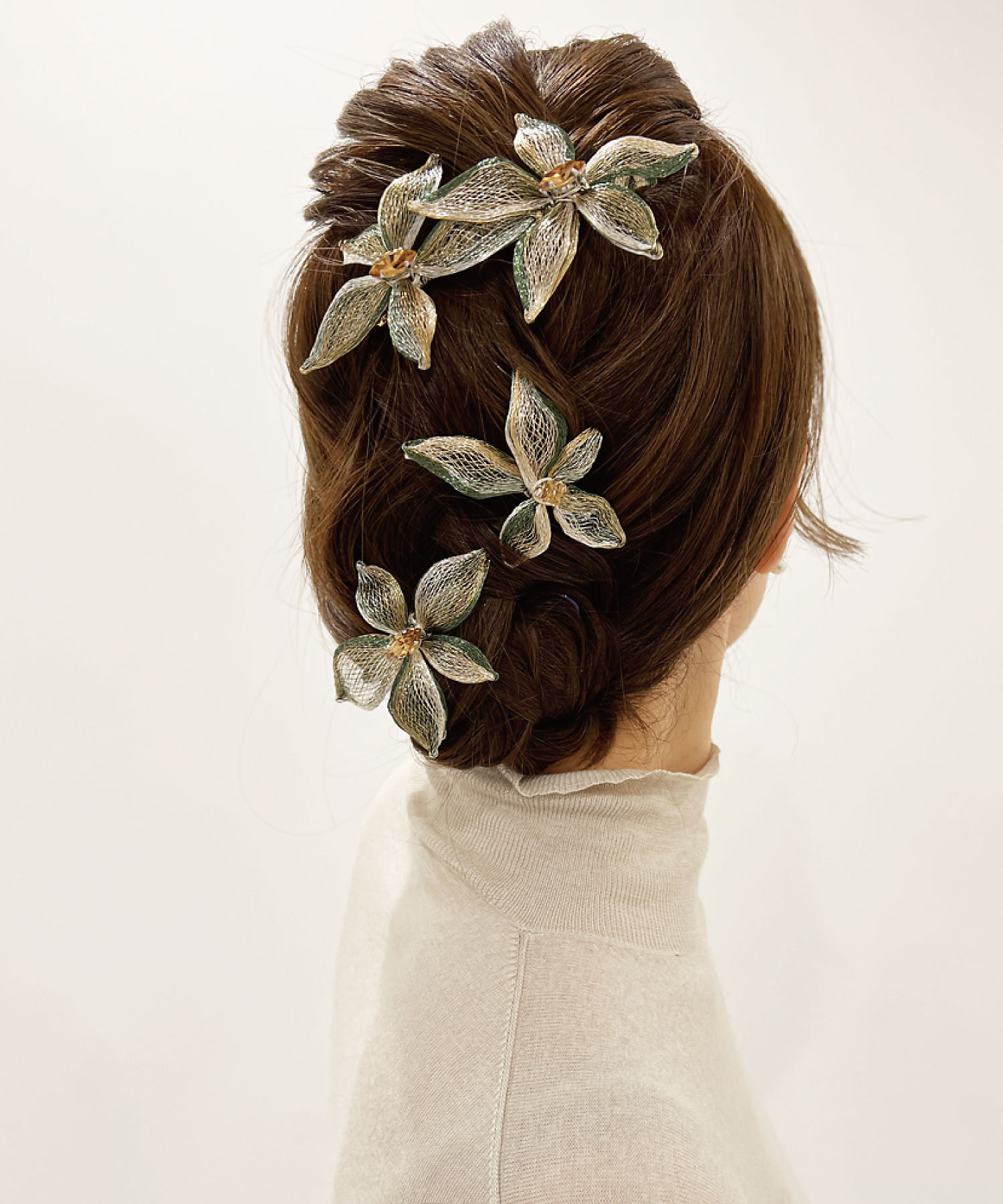 コレットマルーフ メッシュブロッサムビーククリップ 23LS－065