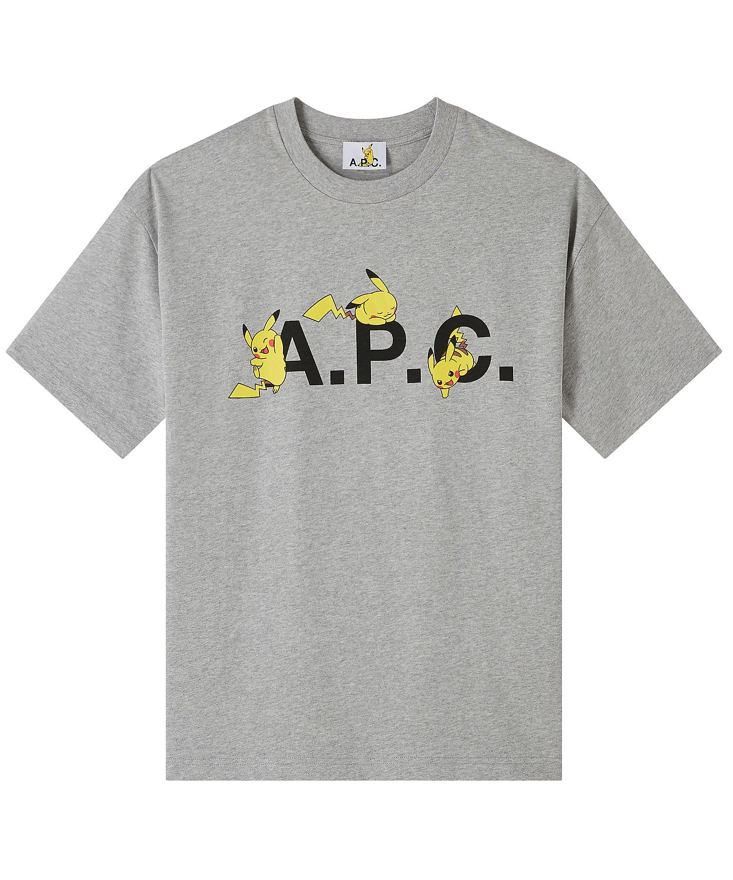 Men】Pokemon ピカチュウ Tシャツ H