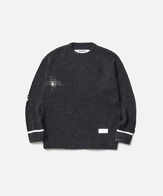 ニット SAVAGE CREWNECK SWEATER 252FUNH