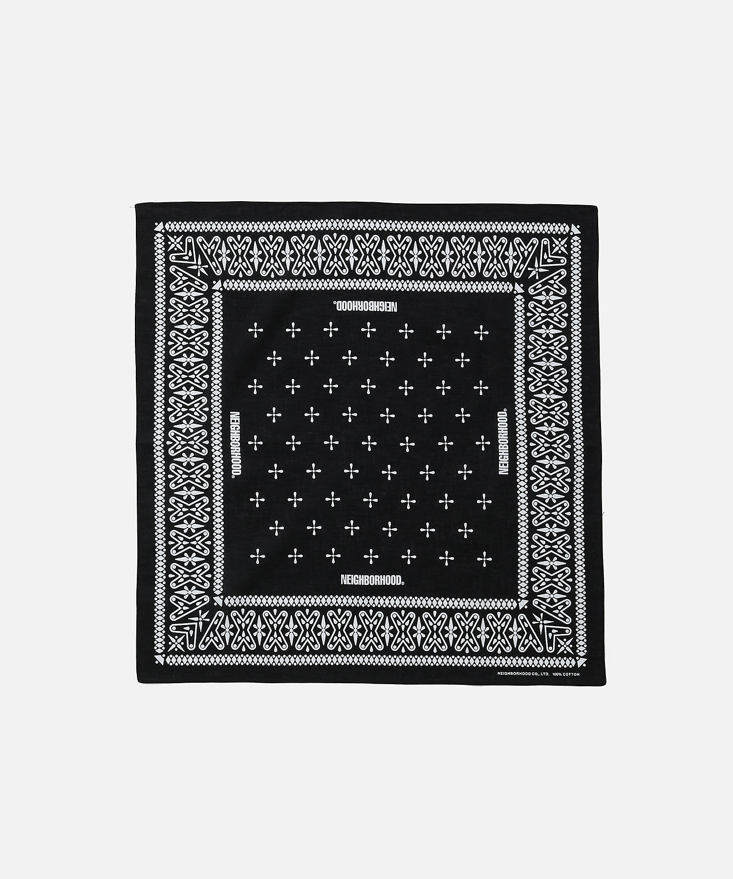 バンダナ CROSS PATTERN BANDANA 261BXNHー