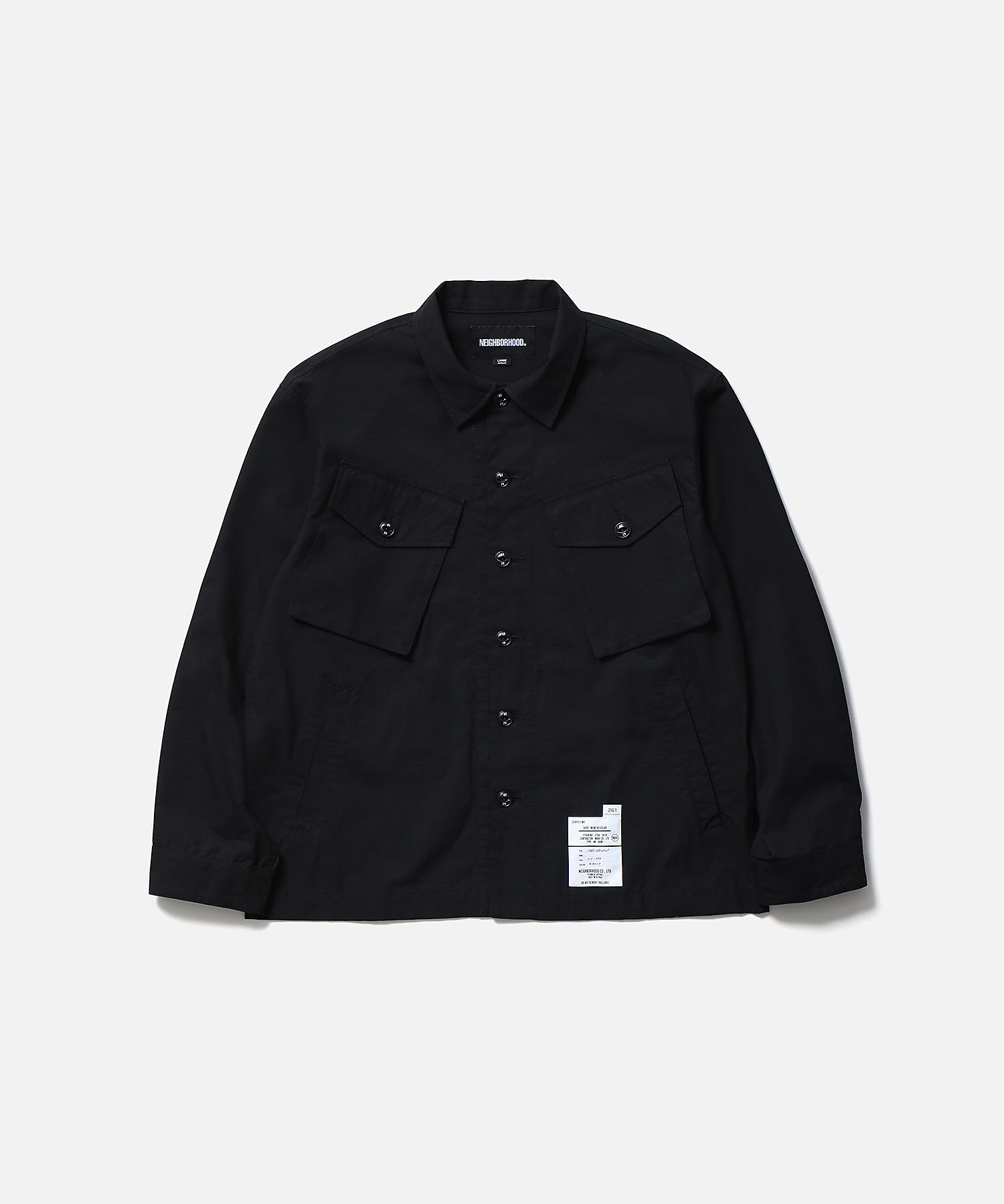 シャツ FATIGUE SHIRT LS 261TSNHーSHM14