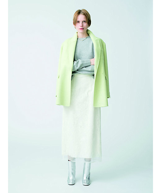 ウールカシミヤブレンド ニットプルオーバー | ebure (Women)/エブール