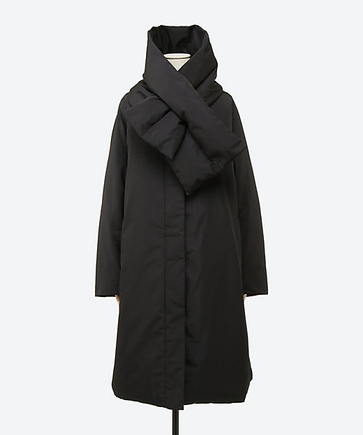 シルクポリダウン コート 4010200045 | ebure (Women