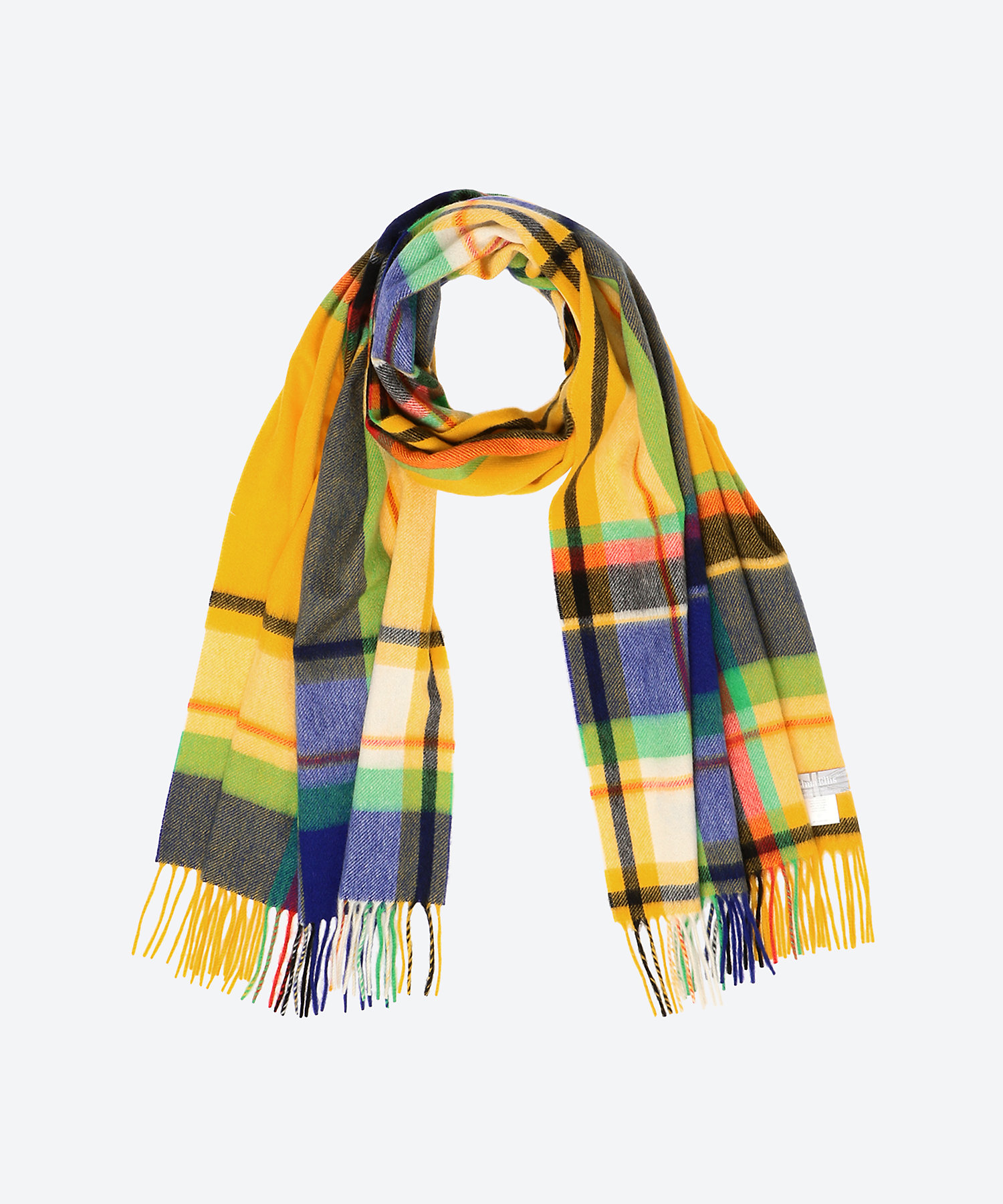 別注】新品☆ 大判ストール チェック Joshua Elliss ¥30800