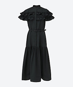 フレアスリーブパールスリットラインドレス YCD－923－866