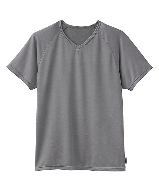 コンフォートクール ラグランスリーブVネック メンズ | VENEX