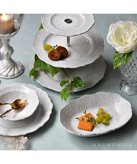 ☆メルレットホワイトレースボウル | La Ceramica/ラ・セラミカ | 三越